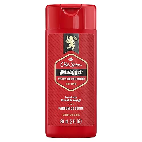 Old Spice Swagger Body Wash For Men, 3 Fl Oz - Cedarwood Scent, 24/7 Freshness