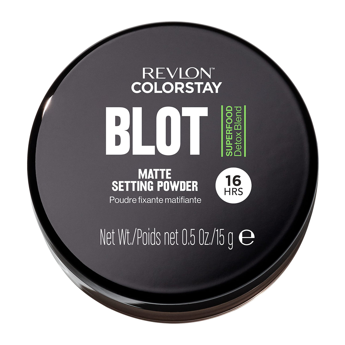 Revlon Colorstay Blot Setting Powder, Mattifying & Oil Absorbing, 0.5 Oz - Blurs Imperfections