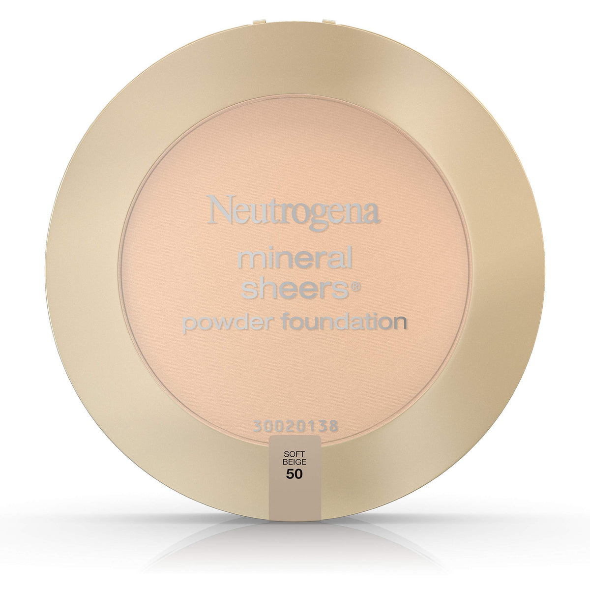 Neutrogena Mineral Sheers Powder Foundation, Soft Beige 50, 0.34 Oz, Lightweight & Natural Finish