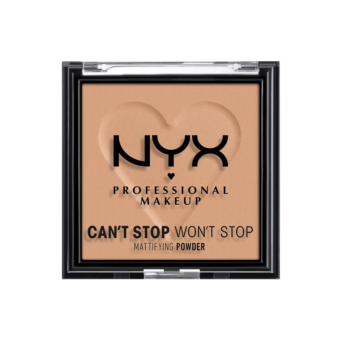 Nyx Professional Makeup Can'T Stop Won'T Stop Mattifying Pressed Powder, Tan, 0.21 Ounce