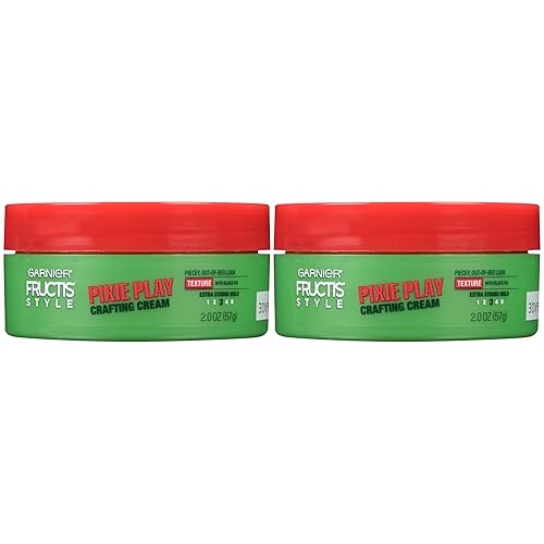 Garnier Fructis Style Pixie Play Crafting Cream, Extra Strong Hold, 2 Oz, 2 Count