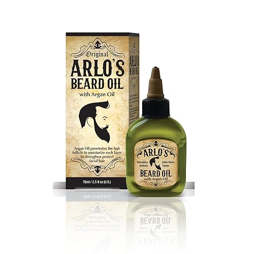 Arlo'S Beard Oil With Argan Oil - 2.5 Oz Nourishing Formula For Healthy Beards