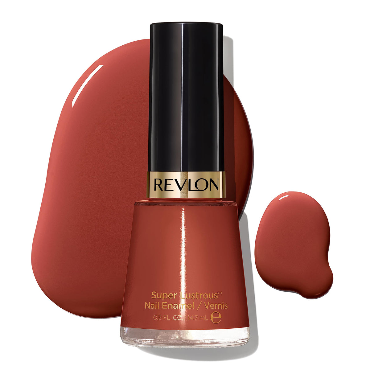 Revlon Super Lustrous Nail Polish, 415 Totally Toffee, Chip Resistant, Longwear 0.5 Fl Oz