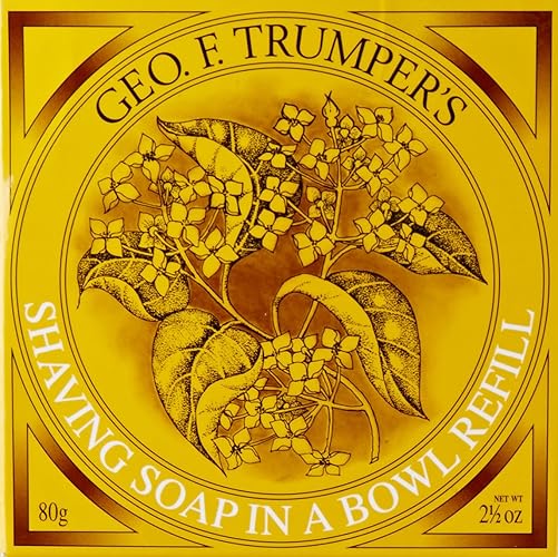 Geo F. Trumper Sandalwood Shave Soap Refill - 2.5 Ounce, Premium Shaving Essential