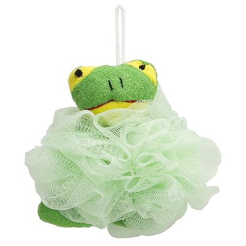 Evriholder Kids Poof Frog Splashies - Fun Mesh Bath Toy For Playtime And Water Fun