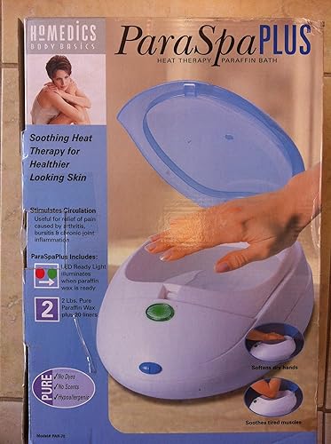 Homedics Paraspa Plus Paraffin Bath - Heat Therapy System For Relaxation And Pain Relief