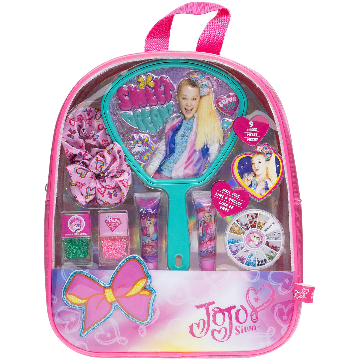 Jojo Siwa Townley Girl Makeup Activity Set - Hair Salon Kit For Girls 3+, Includes Scrunchie & More