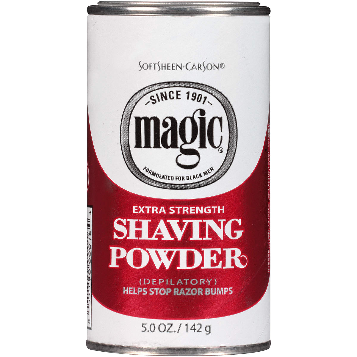 Softsheen-Carson Magic Razorless Shaving Powder For Men, Extra Strength, 5 Oz, Coarse Beards