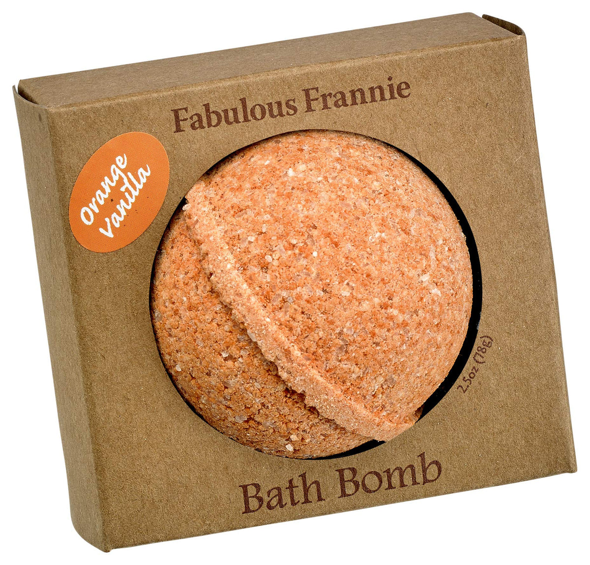 Fabulous Frannie Orange Vanilla Bath Bomb Set - Handmade, Essential Oils, 2.5Oz (Pack Of 1)