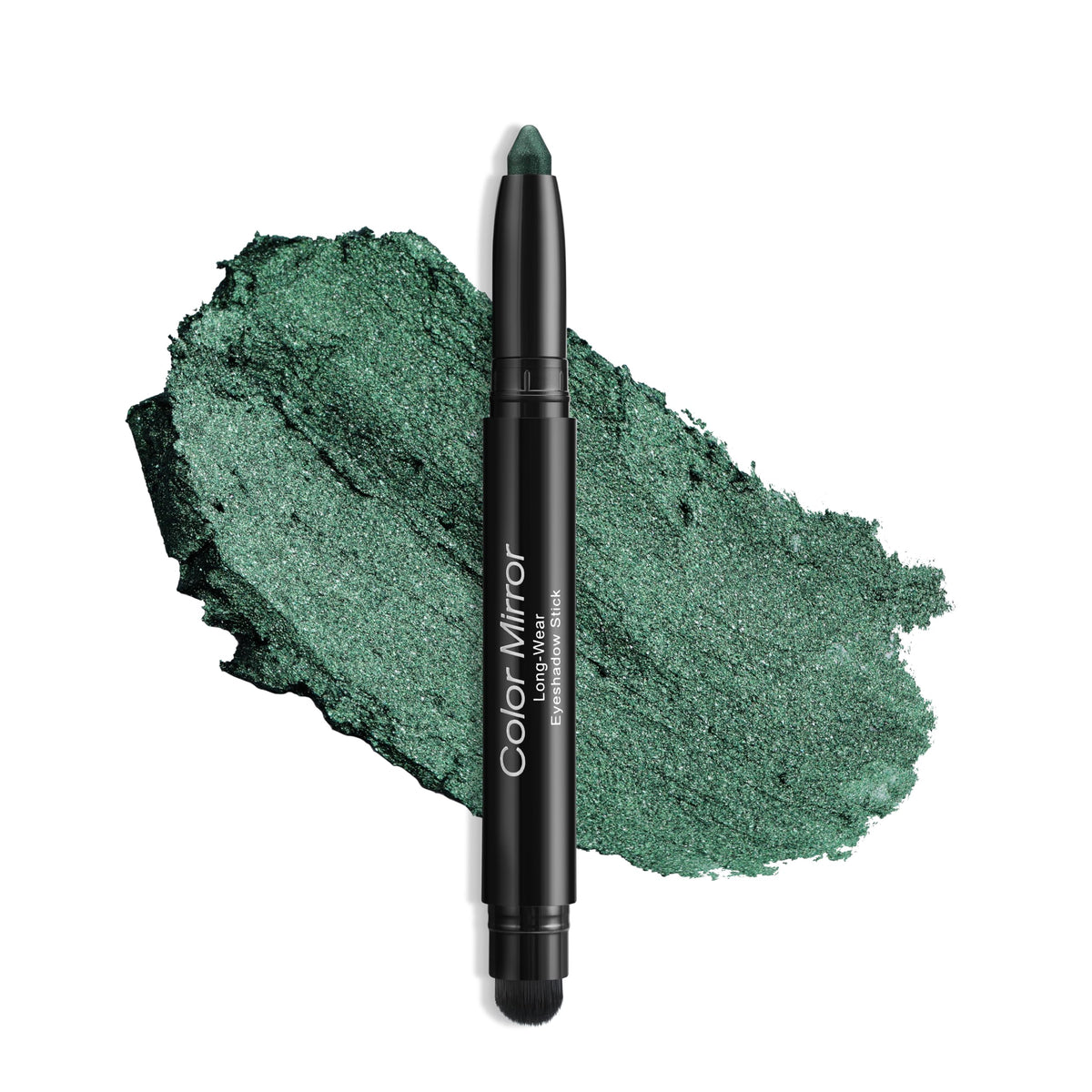 Color Mirror Longwear Cream Eye Shadow Stick, 63 Evergreen Shimmer, Waterproof & Smudge-Proof