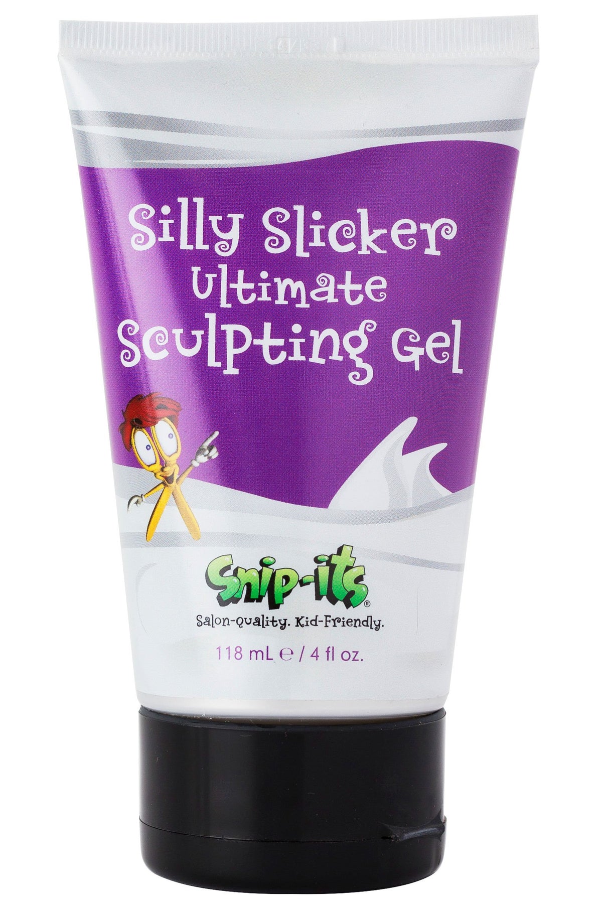 Snip-its Kids Hair Gel 4oz - Medium-Strong Hold, All Natural, No Flaking, Fresh Smell