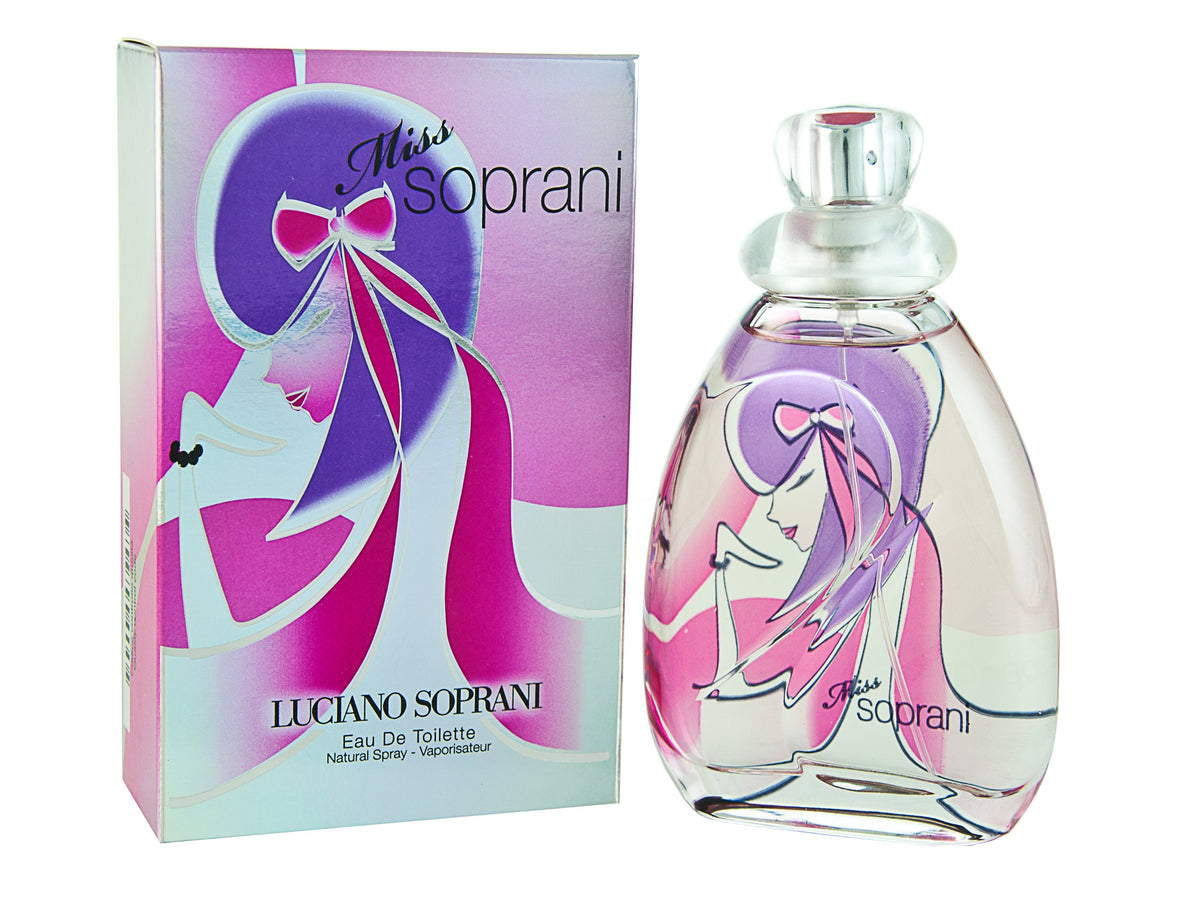 Luciano Soprani Miss Soprani Perfume For Women, 3.3 Oz Eau De Toilette Spray