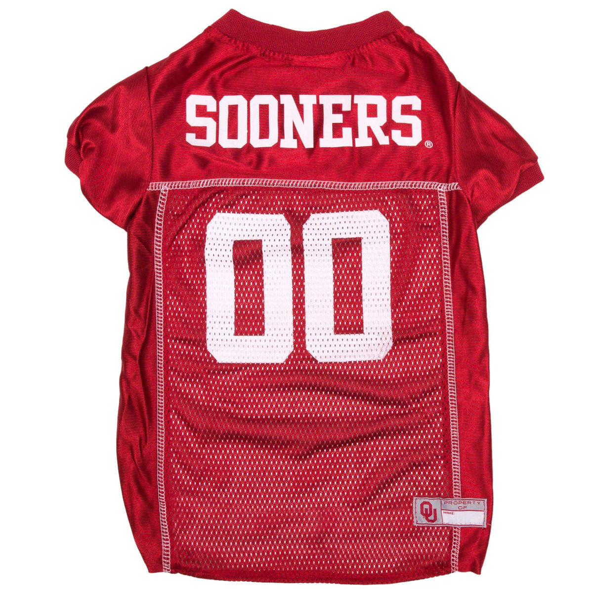 Pets First Ncaa College Oklahoma Sooners Mesh Jersey For Dogs & Cats, Xx-Large. Licensed Dog Jersey With Your Favorite Football/Basketball College Team