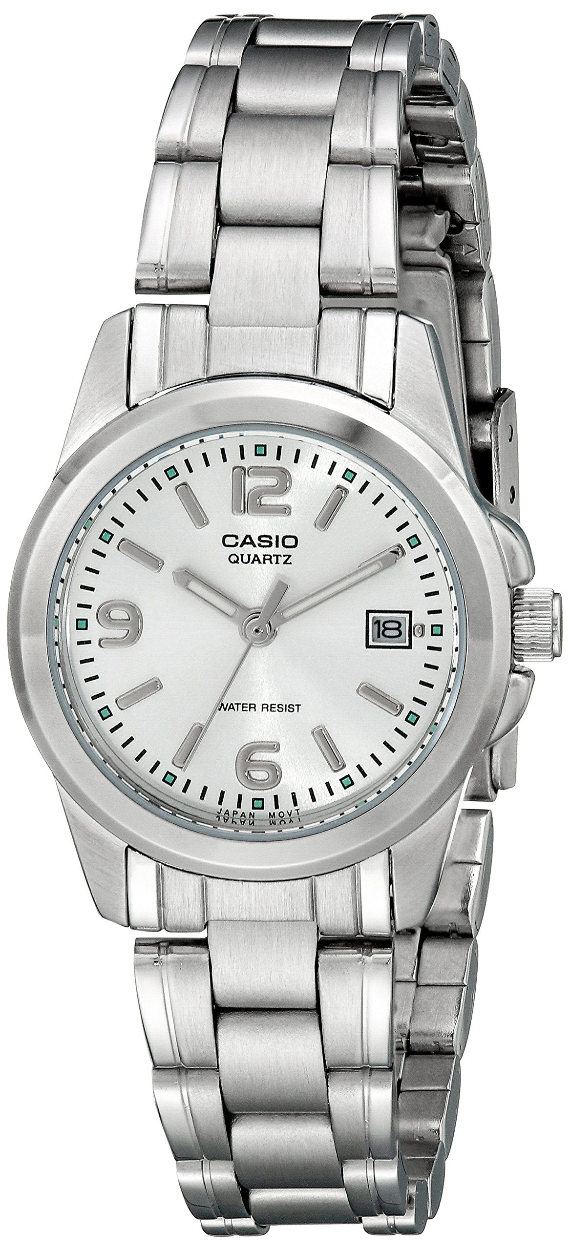 Casio Women'S Stainless Steel Watch Ltp1215A-7Acr In Silver - Stylish & Durable Timepiece