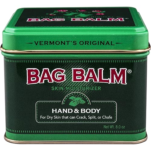 Bag Balm Skin Moisturizer Lotion - 8 Oz, 2 Tins - Hand And Body Hydrating Cream