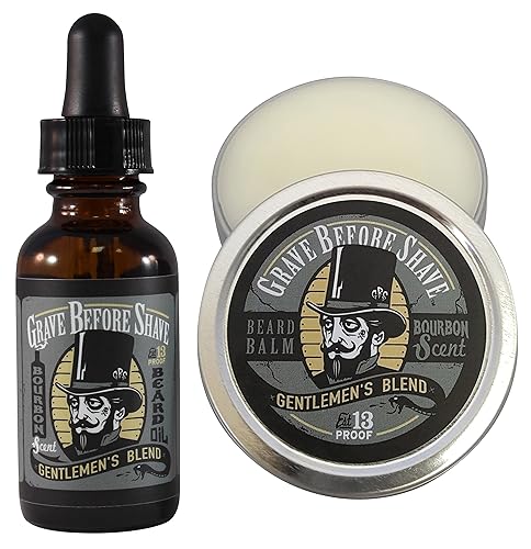 Grave Before Shave™ Beard Pack - Gentlemen'S Blend Bourbon/Sandalwood, 1.5 Oz (Pack Of 2