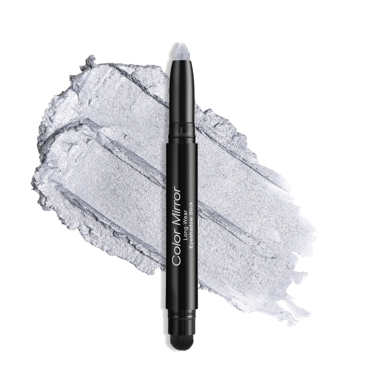 Color Mirror Waterproof Cream Eye Shadow Stick - 21 Star Shimmer, Smudge-Proof With Brush