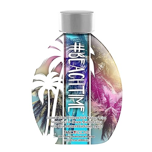 Ed Hardy Beachtime Coconut Infused Tanning Lotion 13.5Oz - Indoor Outdoor Use