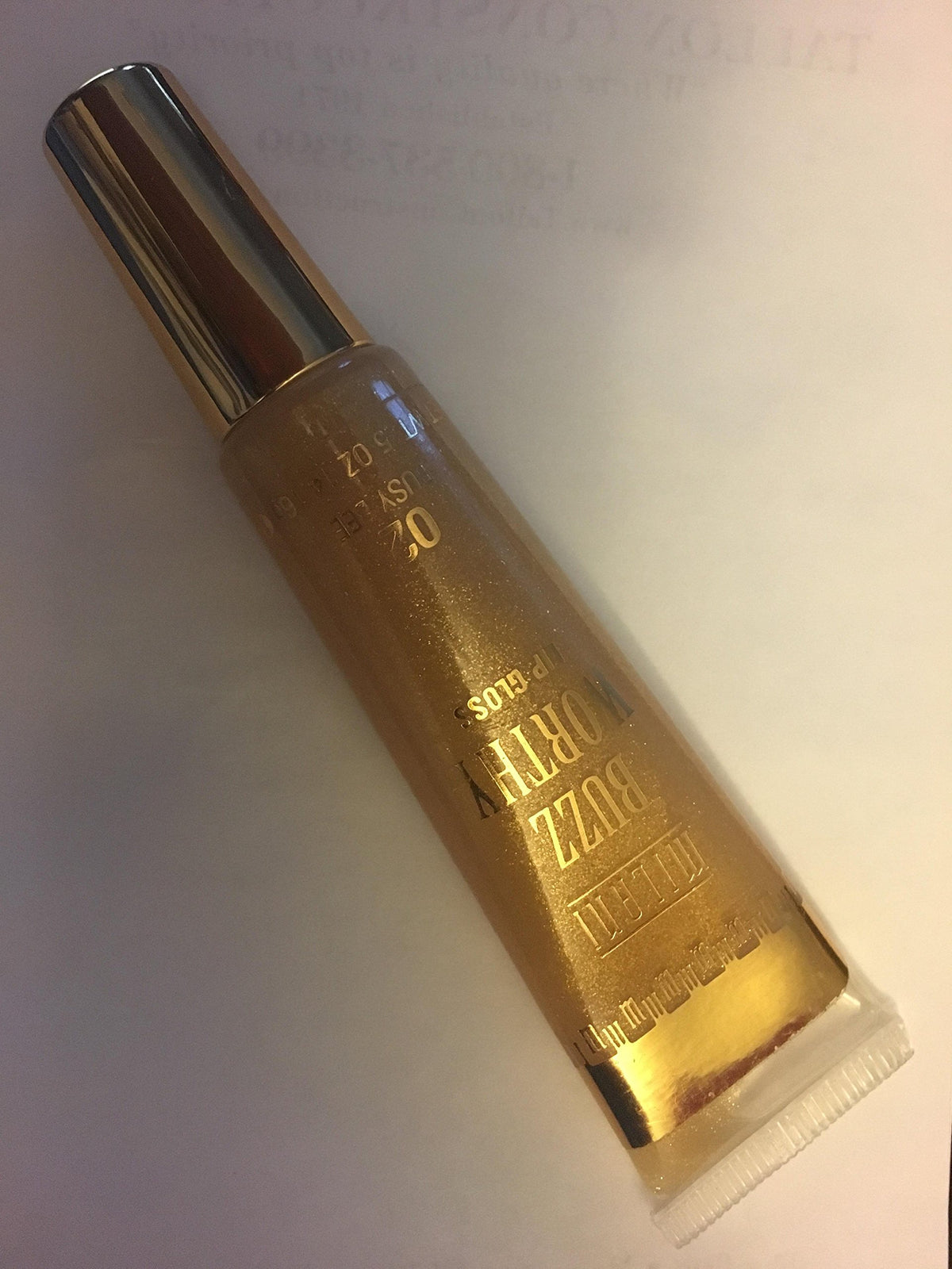 Milani Buzz Worthy Lip Gloss - Gold, 1 Count, Busy Bee Shine For Luscious Lips