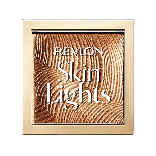 Revlon Skinlights Prismatic Powder Bronzer, Sunlit Glow, Translucent Coverage, 0.31 Oz