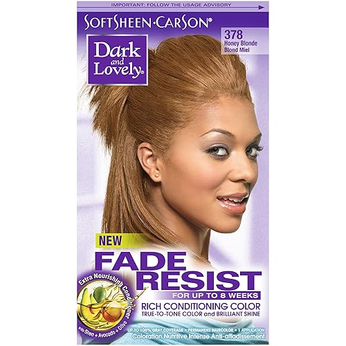 Softsheen-Carson Dark And Lovely Fade Resist Color, Honey Blonde 378 - Rich Conditioning Hair Dye