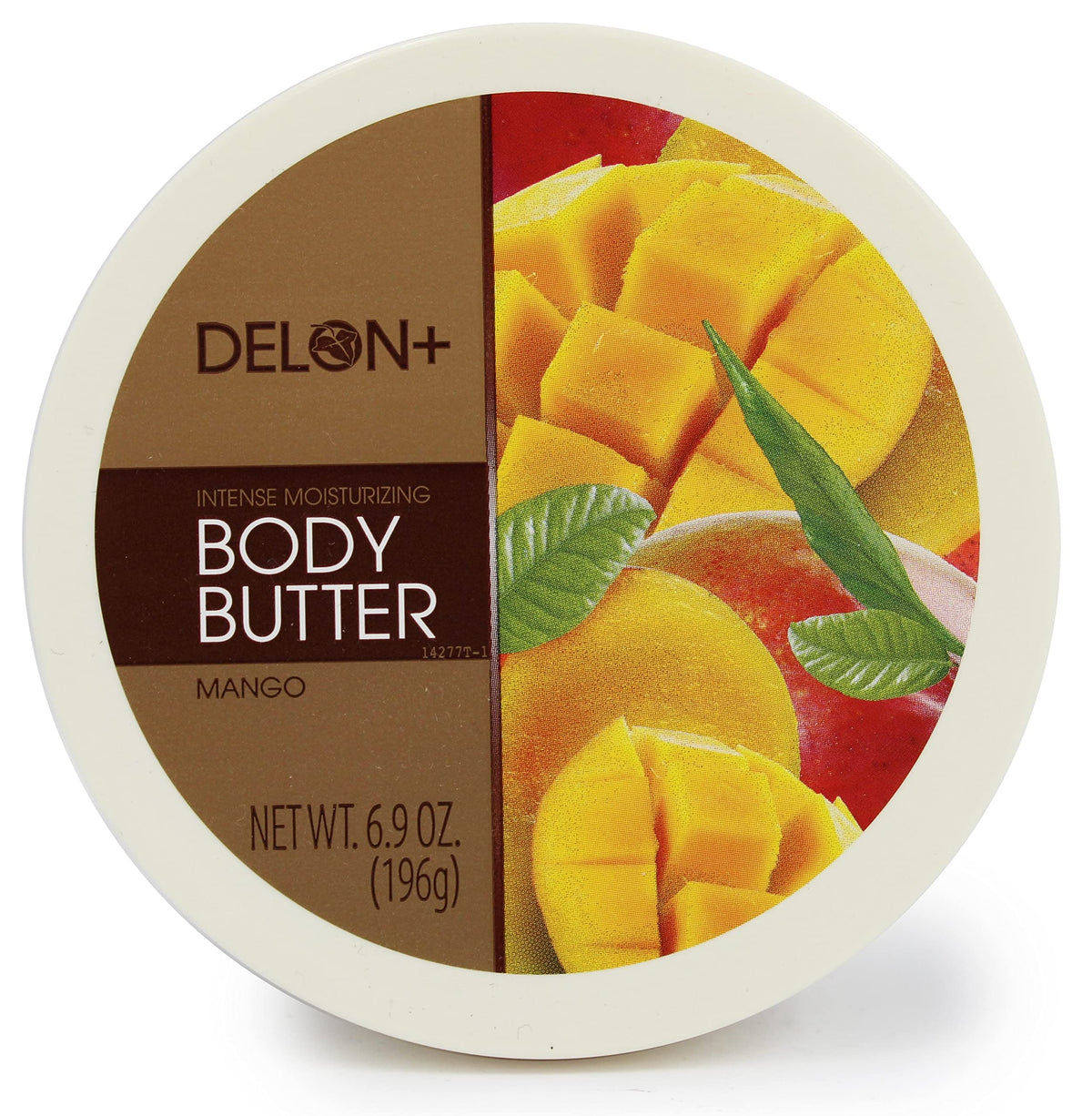 Delon Mango Body Butter, Intense Moisturizing, 6.9 Oz - Nourishing Skin Care Moisturizer