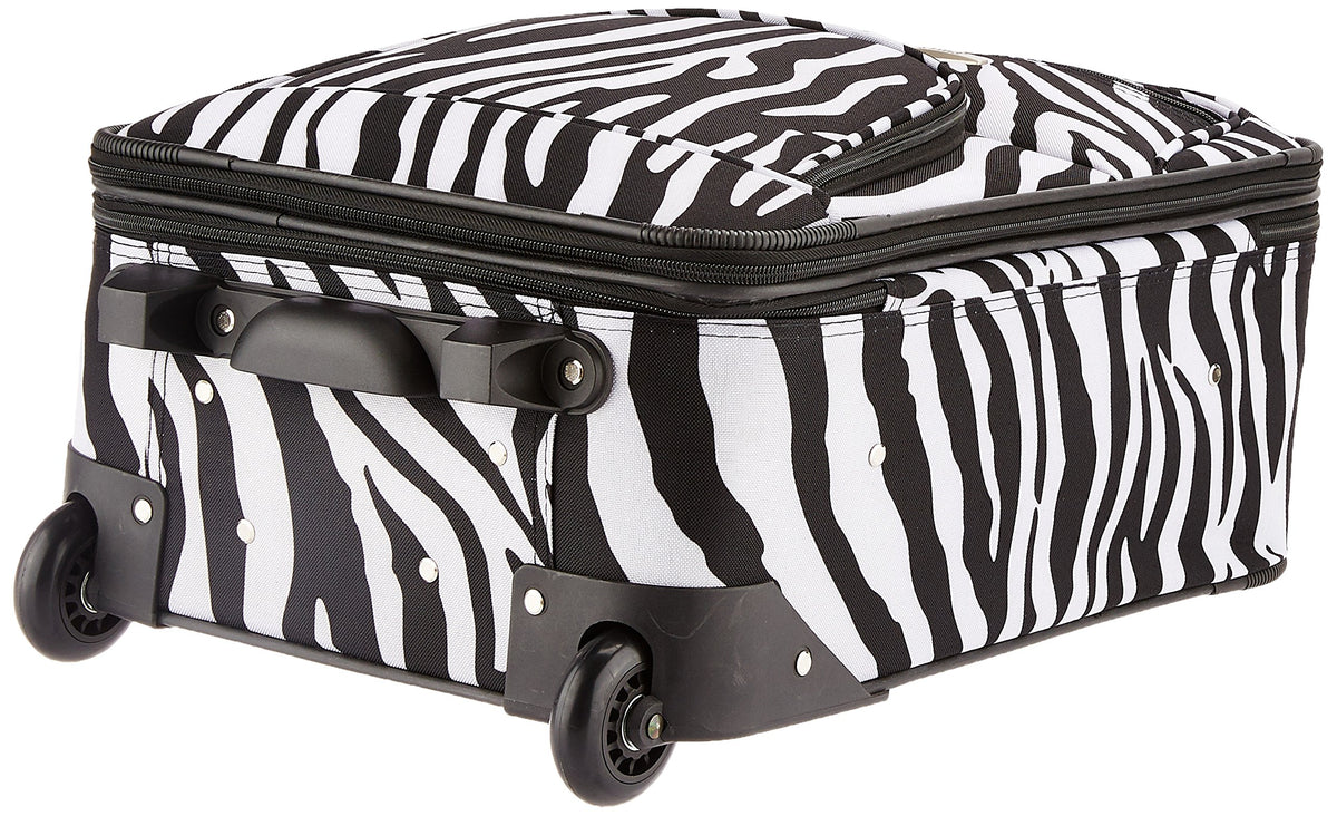 Rockland Zebra Expandable Softside Luggage Set, 2-Piece (14/19)