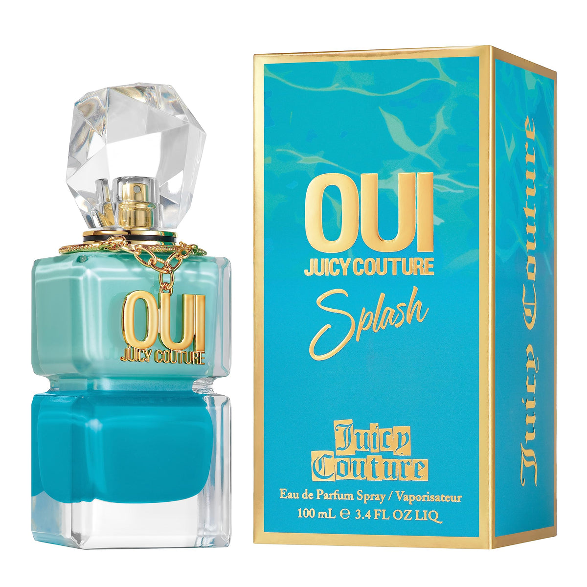 Women'S Perfume By Juicy Couture, Oui Splash, Eau De Parfum Edp Spray, 3.4 Fl Oz