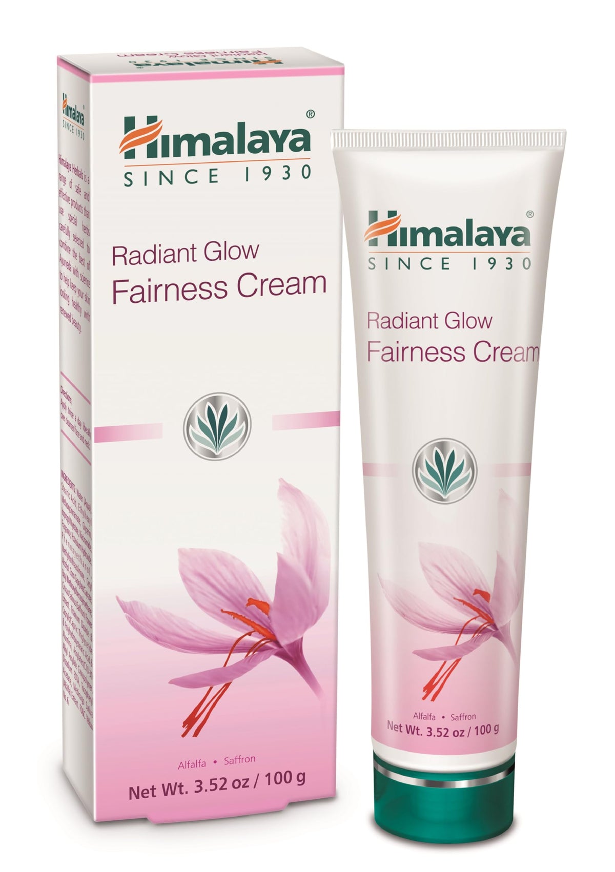 Himalaya Radiant Glow Fairness Cream, 3.52 Oz - Brightening, Moisturizing, Dark Spot Treatment