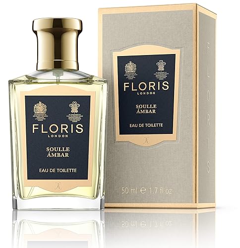 Floris London Soulle Ambar Eau de Toilette Spray - 1.7 Fl Oz, Luxurious Fragrance for Men and Women, Long-lasting Scent