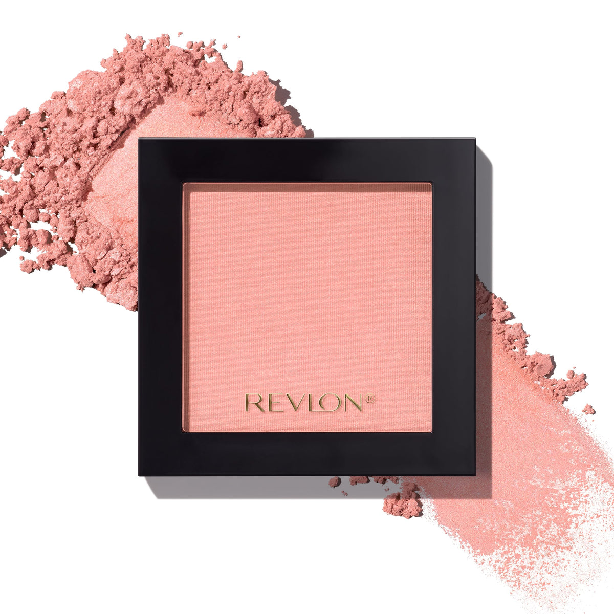 Revlon Powder Blush 001 Oh Baby! Pink - Lightweight, Buildable Color, 0.17 Oz