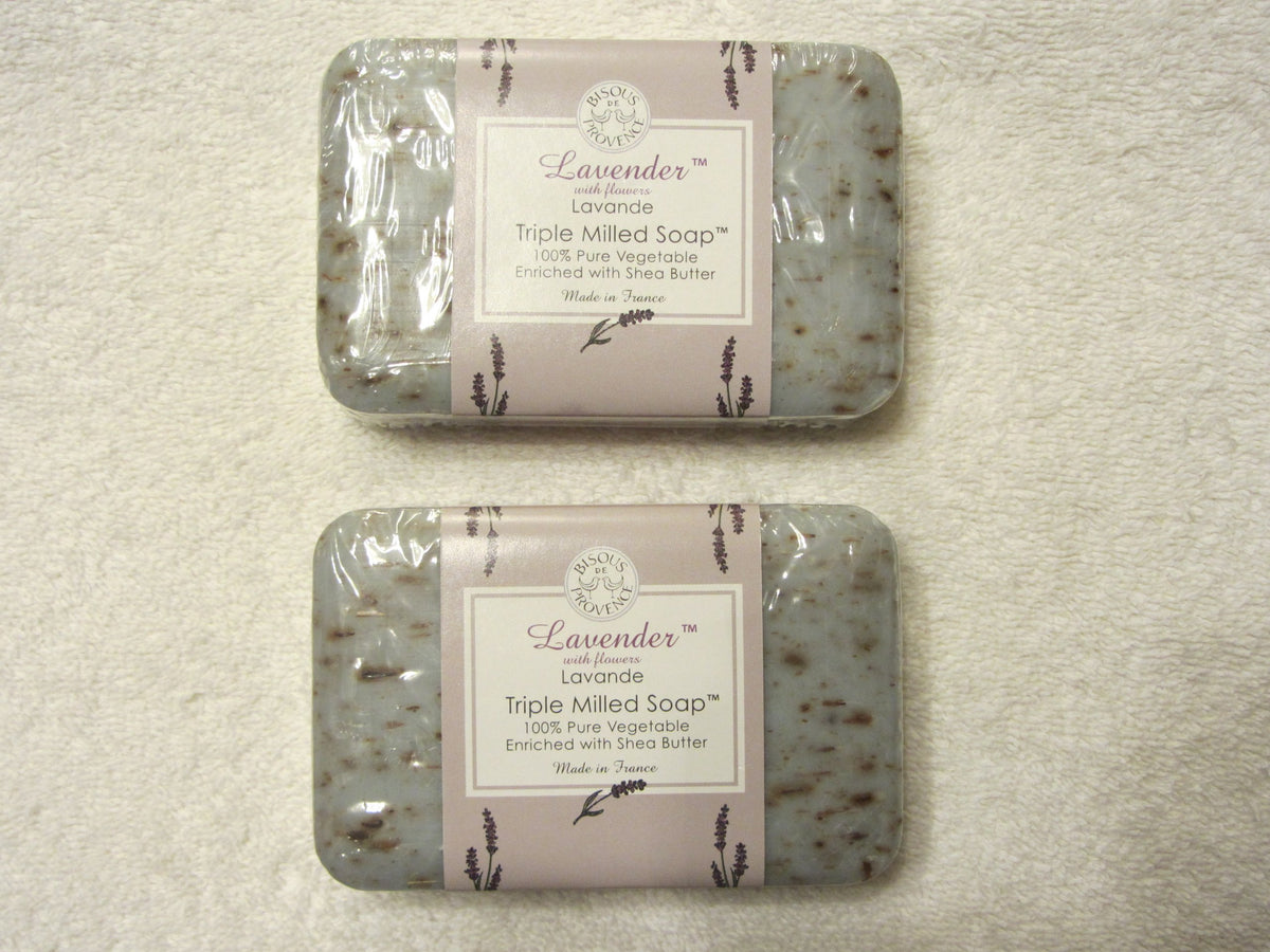 Trader Joe'S Lavender Triple Milled Soap - 7 Oz (2 Pack) - Luxurious Moisturizing Bar Soap