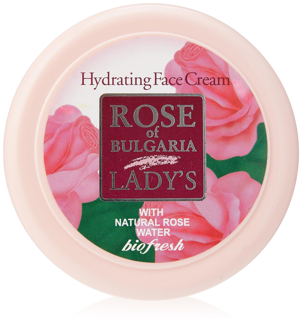 Biofresh Rose Of Bulgaria Hydrating Face Cream With Natural Rose Water, 3.38 Fl Oz