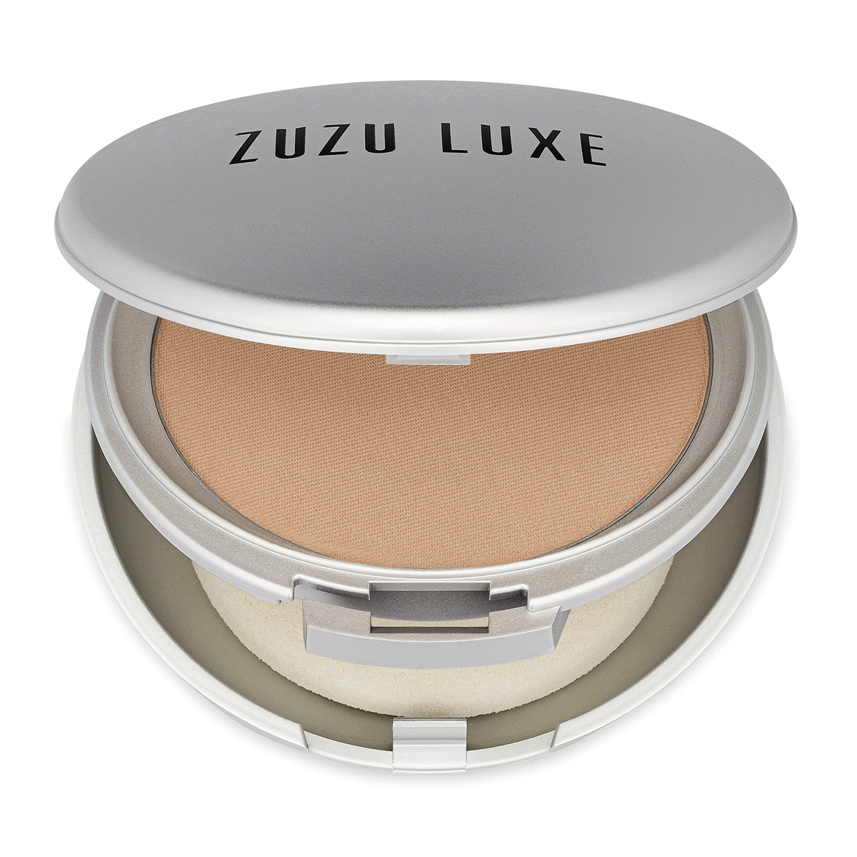 Zuzu Luxe Dual Powder Foundation D-14, 1 Oz - Lightweight, Matte Finish, Long-Lasting Coverage