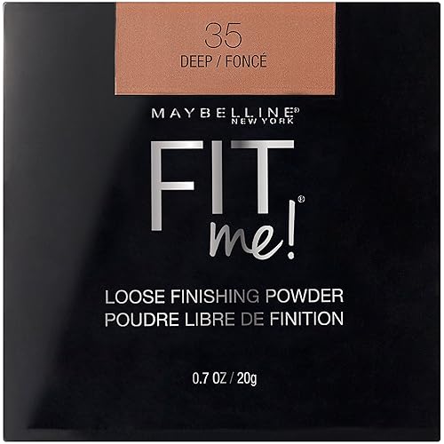 Maybelline New York Fit Me Loose Finishing Powder, Deep, 0.7 Oz - Flawless Finish Makeup