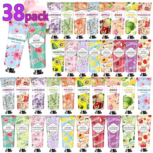 Clothes Of Skin 38 Pack Hand Cream - Ideal Valentine'S, Teacher & Coworker Gifts, Travel Size