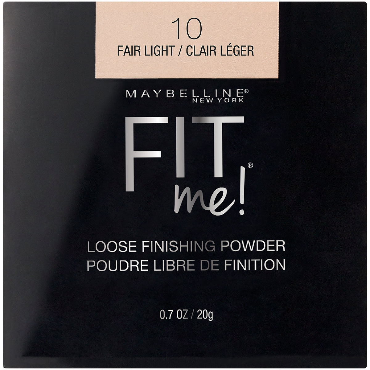 Maybelline Fit Me Loose Finishing Powder, Fair Light - 0.7 Ounce, Lightweight Matte Finish