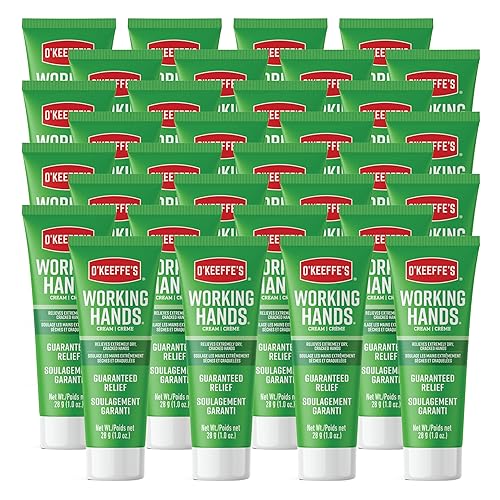 O'Keeffe'S Working Hands Hand Cream, 1Oz Tube, Pack Of 24, White - Moisturizing Formula