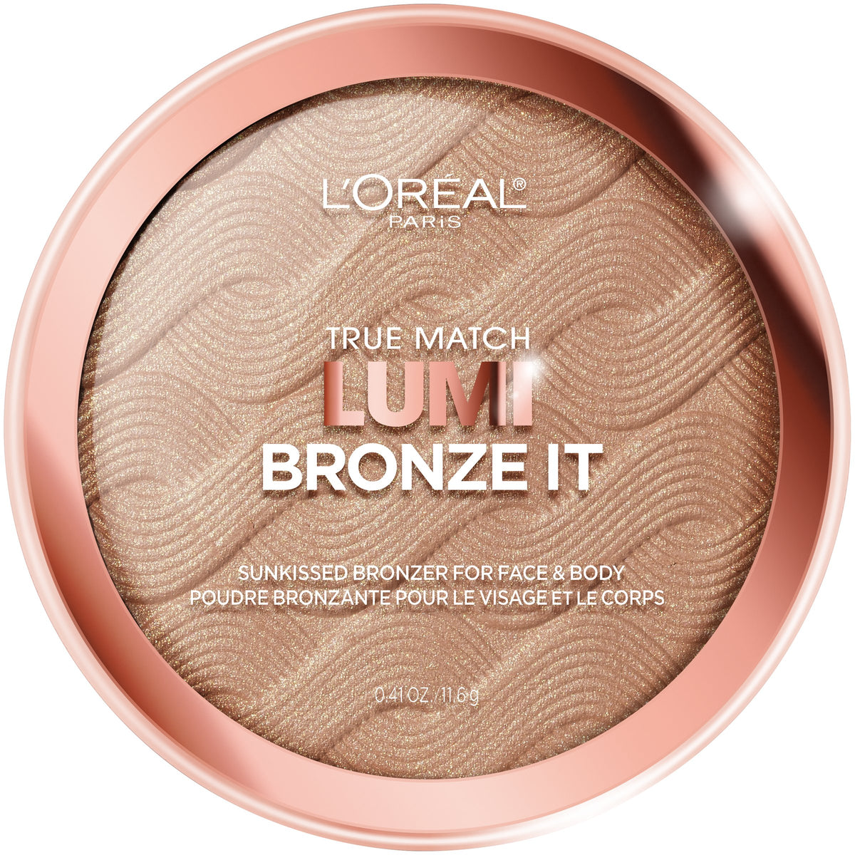 L'Oreal Paris True Match Lumi Bronze It Bronzer, Light, 0.41 Fl Oz For Face & Body