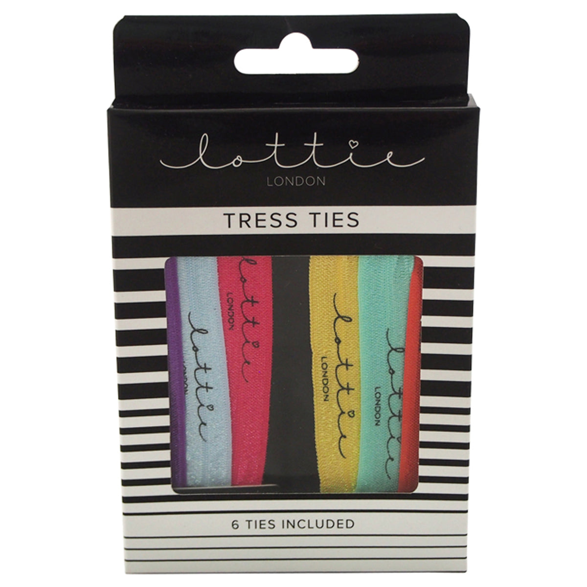 Lottie Tress Ties by Lottie London for Women  6 Pc Set Ties