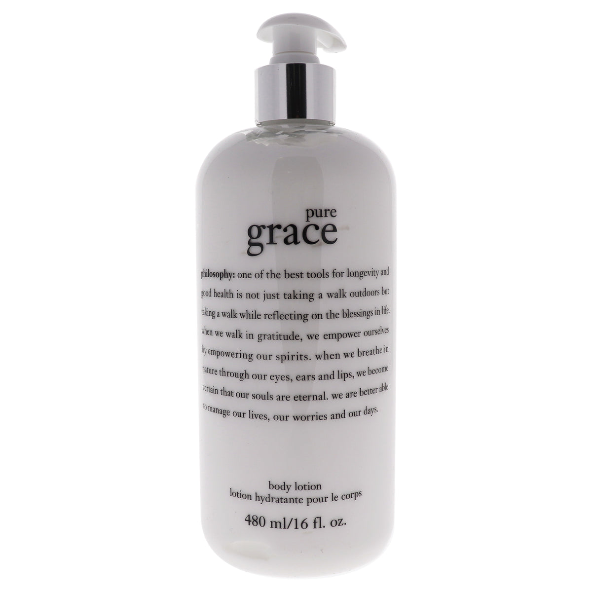 Pure Grace by Philosophy for Unisex  16 oz Body Lotion