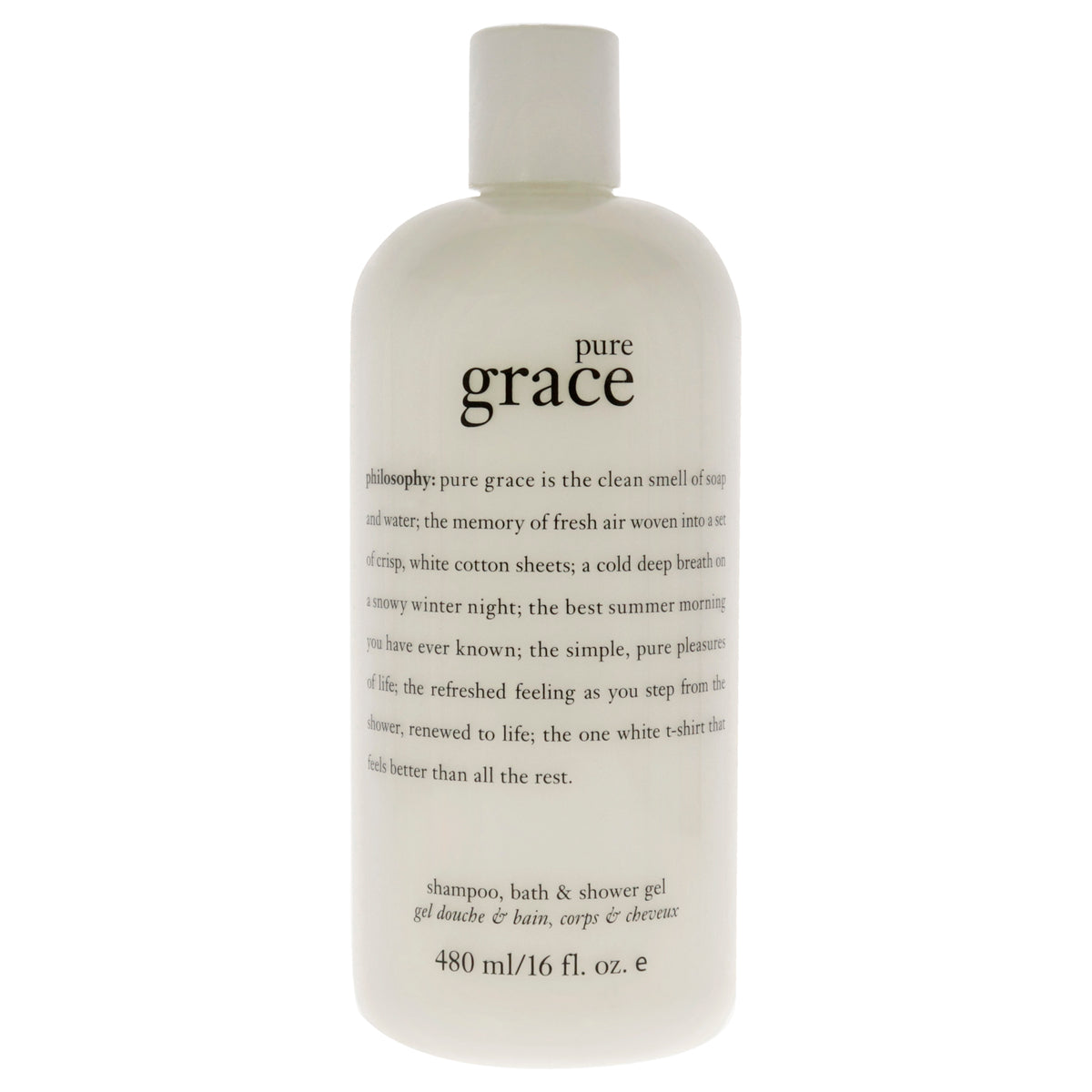 Pure Grace Shampoo  Bath Shower Gel by Philosophy for Unisex  16 oz Shower Gel