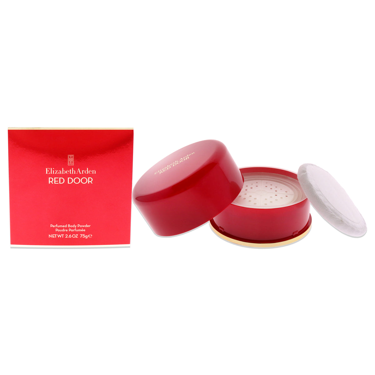 Red Door by Elizabeth Arden for Women  26 oz Perfumed Body Powder