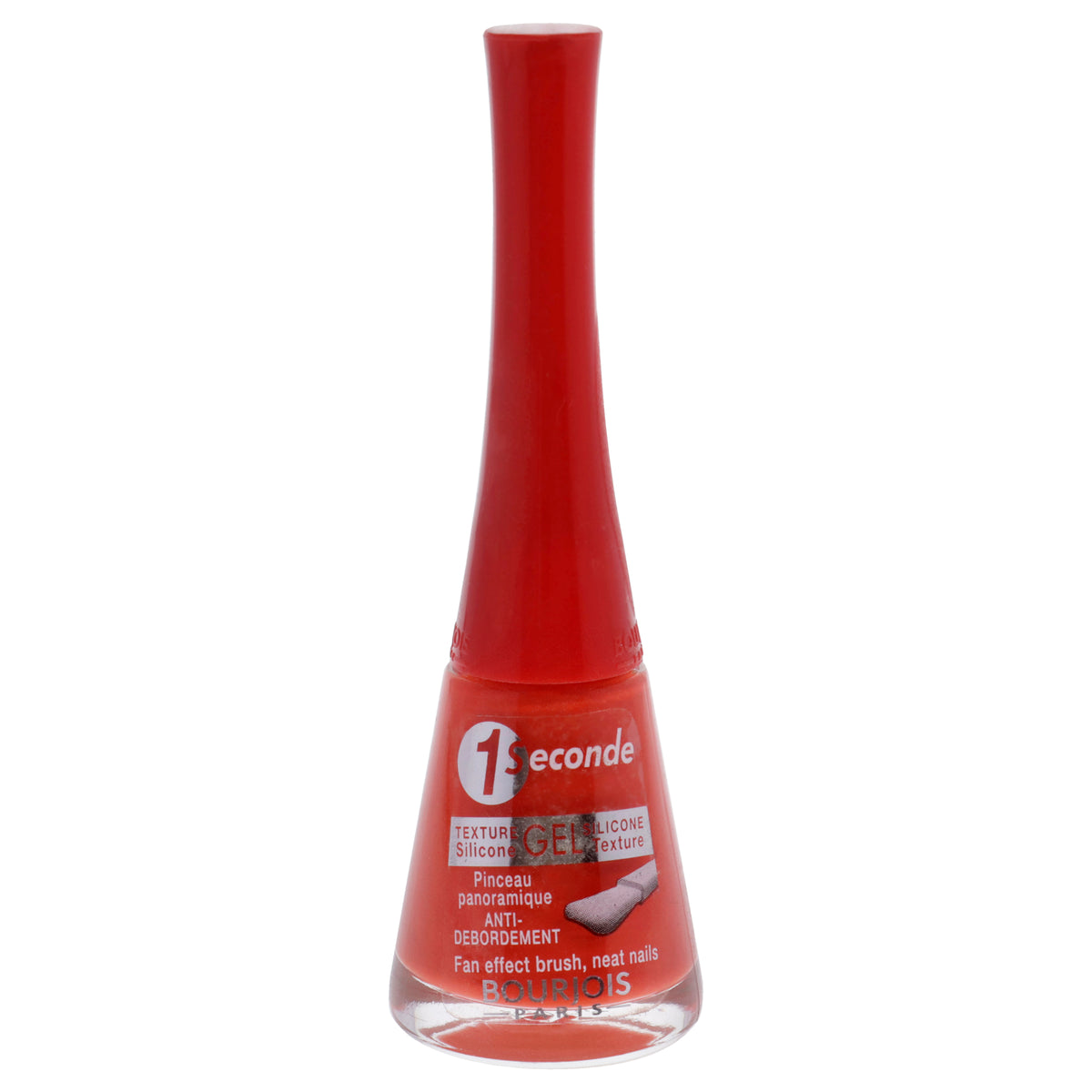 1 Seconde  10 Rouge Poppy by Bourjois for Women  03 oz Nail Polish