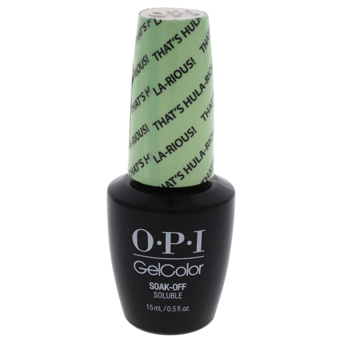 GelColor SoakOff Gel Lacquer  H65 Thats HulaRious by OPI for Women  05 oz Nail Polish