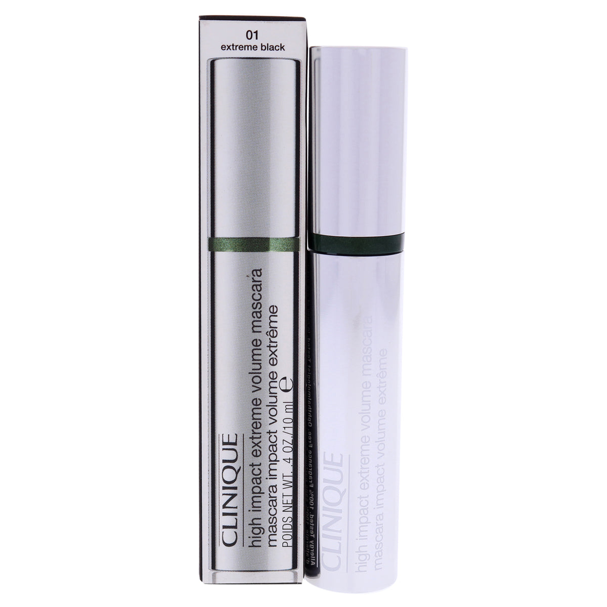 High Impact Extreme Volume Mascara  01 Extreme Black by Clinique for Women  04 oz Mascara