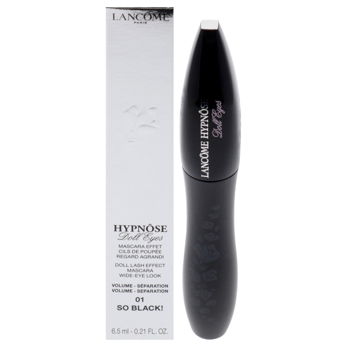 Hypnose Doll Eyes Lash Effect Mascara  01 So Black by Lancome for Women  021 oz Mascara