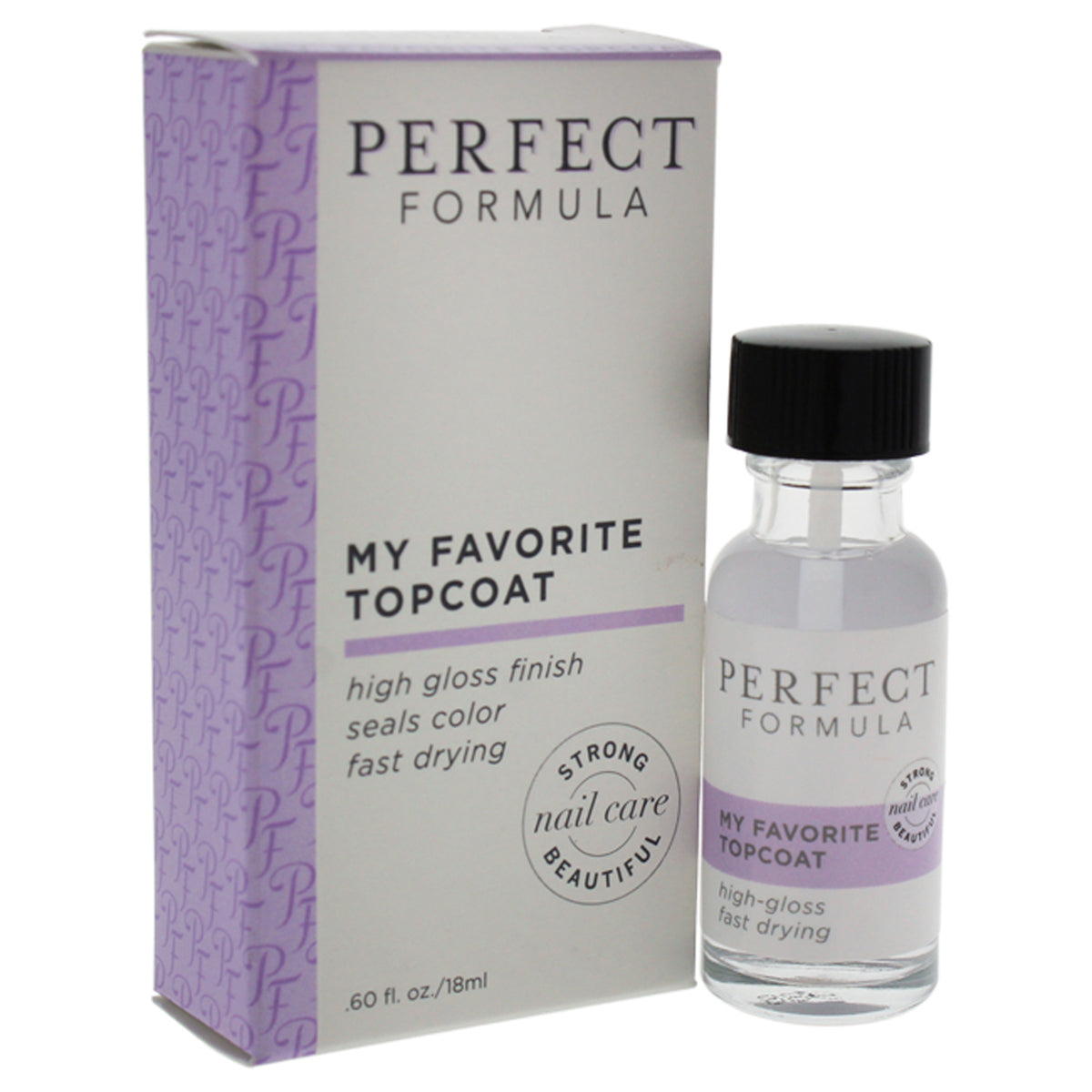 My Favorite Topcoat by Perfect Formula for Women  06 oz Nail Treatment