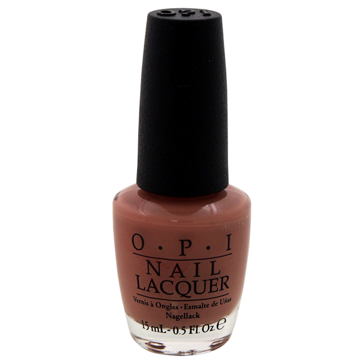 Nail Lacquer  NL E41 Barefoot In Barcelona by OPI for Women  05 oz Nail Polish