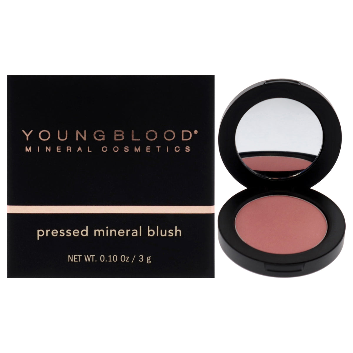 Pressed Mineral Blush  Blossom by Youngblood for Women  010 oz Blush